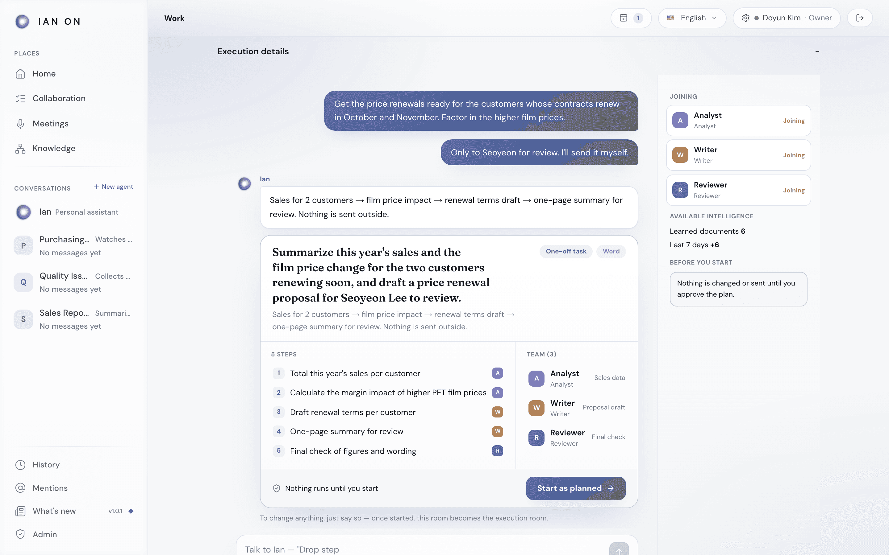 A work draft — review the plan before it starts